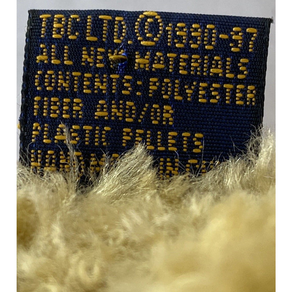 Boyds Bear Plush Jointed Articulated Head Arms Legs 1990s Archive w/Tag & Bow - Picture 6 of 12